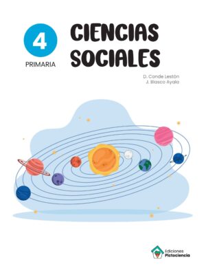 Libro Ciencias Sociales 4 Primaria adaptado pictogramas DUA NEAE Ediciones Pictociencia