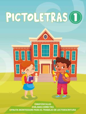 Cuaderno Pictoletras 1 Primaria lectoescritura adaptada con pictogramas Ediciones Pictociencia